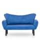 2-Seat Sofa-Bed Chatto - Blue Blue Atelier del Sofa 2-Seat Sofa-Bed Chatto - Blue Blue