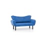 2-Seat Sofa-Bed Chatto - Blue Blue Atelier del Sofa 2-Seat Sofa-Bed Chatto - Blue Blue