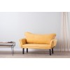 Atelier del Sofa 2-Seat Sofa-Bed Chatto - Mustard Mustard