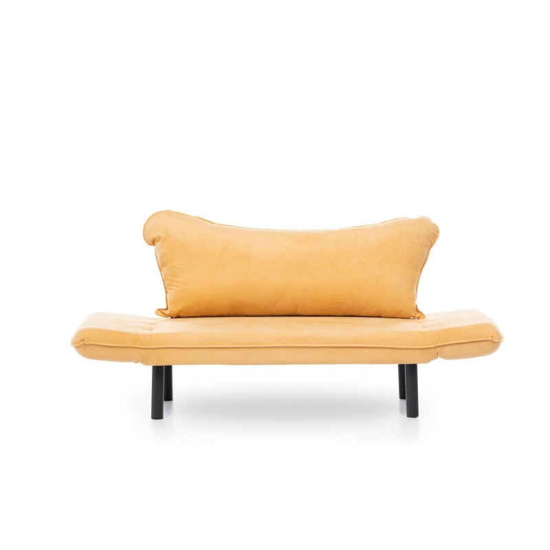 Atelier del Sofa 2-Seat Sofa-Bed Chatto - Mustard Mustard