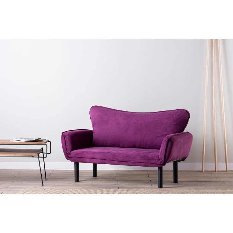 Atelier del Sofa 2-Seat Sofa-Bed Chatto - Purple Purple