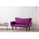 2-Seat Sofa-Bed Chatto - Purple Purple Atelier del Sofa 2-Seat Sofa-Bed Chatto - Purple Purple