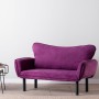2-Seat Sofa-Bed Chatto - Purple Purple