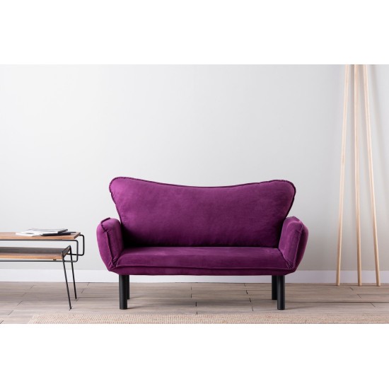2-Seat Sofa-Bed Chatto - Purple Purple Atelier del Sofa 2-Seat Sofa-Bed Chatto - Purple Purple