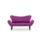 2-Seat Sofa-Bed Chatto - Purple Purple Atelier del Sofa 2-Seat Sofa-Bed Chatto - Purple Purple
