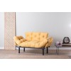 Atelier del Sofa 2-Seat Sofa-Bed Nitta - Mustard Mustard