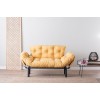 Atelier del Sofa 2-Seat Sofa-Bed Nitta - Mustard Mustard