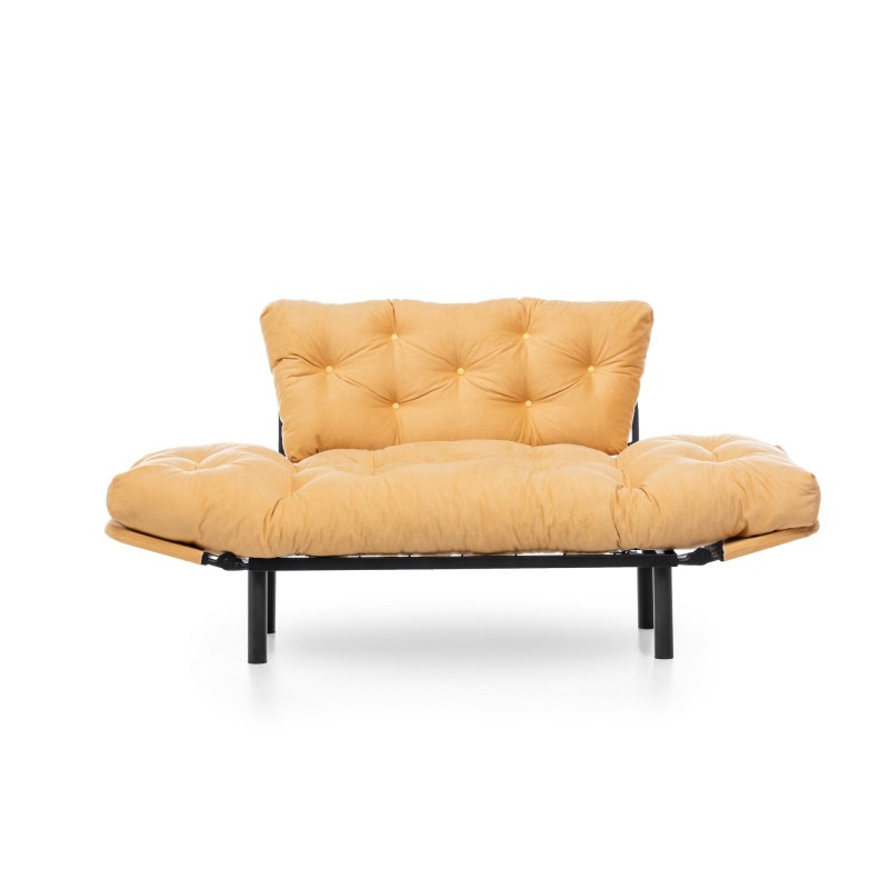 Atelier del Sofa 2-Seat Sofa-Bed Nitta - Mustard Mustard
