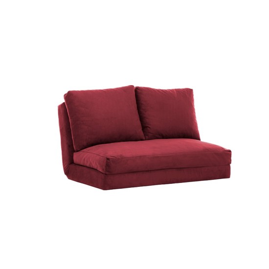 Διθέσιος Καναπές Κρεβάτι - Taida - Χρώμα Maroon - 120x68x26εκ Διθέσιος Καναπές Κρεβάτι - Taida - Χρώμα Maroon - 120x68x26εκ