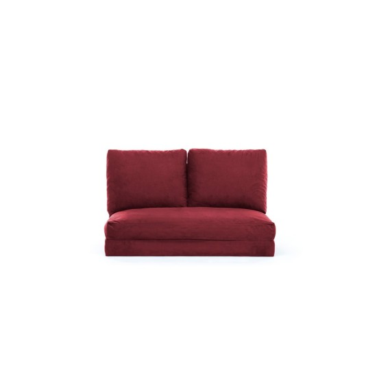 Διθέσιος Καναπές Κρεβάτι - Taida - Χρώμα Maroon - 120x68x26εκ Διθέσιος Καναπές Κρεβάτι - Taida - Χρώμα Maroon - 120x68x26εκ
