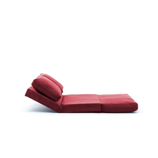 Διθέσιος Καναπές Κρεβάτι - Taida - Χρώμα Maroon - 120x68x26εκ Διθέσιος Καναπές Κρεβάτι - Taida - Χρώμα Maroon - 120x68x26εκ