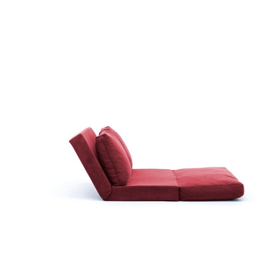 Διθέσιος Καναπές Κρεβάτι - Taida - Χρώμα Maroon - 120x68x26εκ Διθέσιος Καναπές Κρεβάτι - Taida - Χρώμα Maroon - 120x68x26εκ