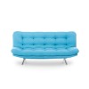3-Seat Sofa-Bed Misa Sofabed - Turquoise Turquoise