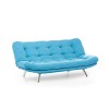 3-Seat Sofa-Bed Misa Sofabed - Turquoise Turquoise