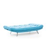 3-Seat Sofa-Bed Misa Sofabed - Turquoise Turquoise