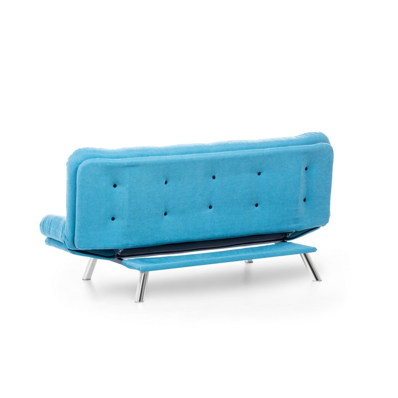 3-Seat Sofa-Bed Misa Sofabed - Turquoise Turquoise