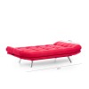 3-Seat Sofa-Bed Misa Sofabed - Red Red