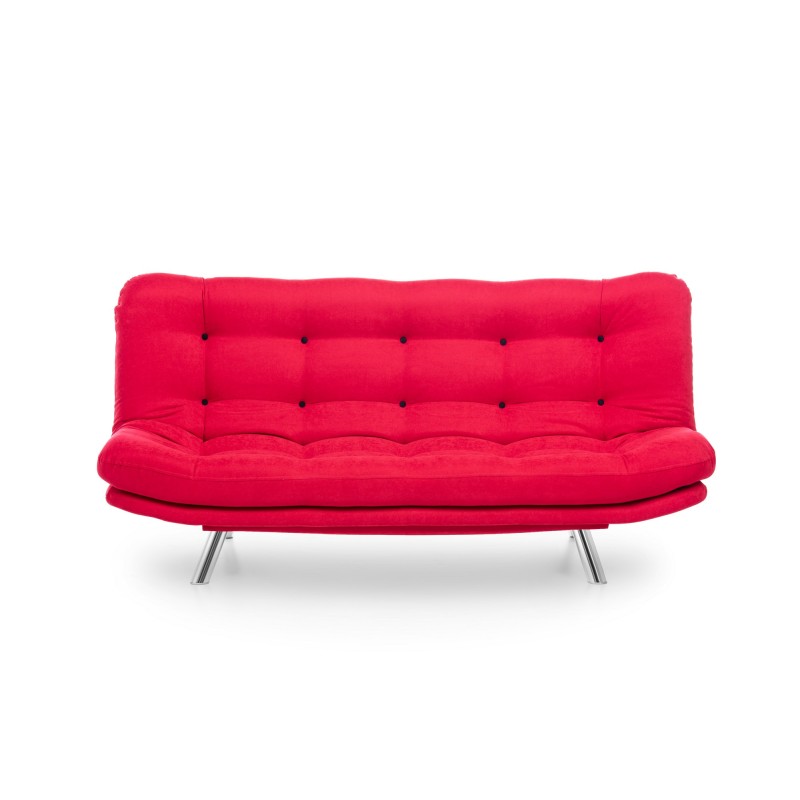 3-Seat Sofa-Bed Misa Sofabed - Red Red