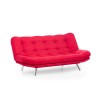 3-Seat Sofa-Bed Misa Sofabed - Red Red