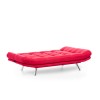 3-Seat Sofa-Bed Misa Sofabed - Red Red