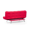 3-Seat Sofa-Bed Misa Sofabed - Red Red