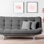 3-Seat Sofa-Bed Misa Sofabed - Grey Grey
