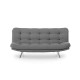 3-Seat Sofa-Bed Misa Sofabed - Grey Grey Atelier del Sofa 3-Seat Sofa-Bed Misa Sofabed - Grey Grey