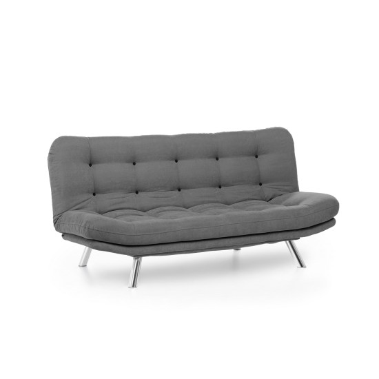 3-Seat Sofa-Bed Misa Sofabed - Grey Grey Atelier del Sofa 3-Seat Sofa-Bed Misa Sofabed - Grey Grey