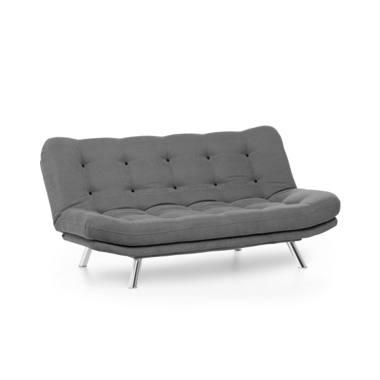 3-Seat Sofa-Bed Misa Sofabed - Grey Grey Atelier del Sofa 3-Seat Sofa-Bed Misa Sofabed - Grey Grey
