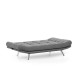 3-Seat Sofa-Bed Misa Sofabed - Grey Grey Atelier del Sofa 3-Seat Sofa-Bed Misa Sofabed - Grey Grey
