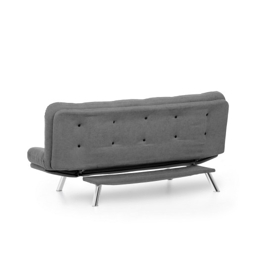 3-Seat Sofa-Bed Misa Sofabed - Grey Grey Atelier del Sofa 3-Seat Sofa-Bed Misa Sofabed - Grey Grey