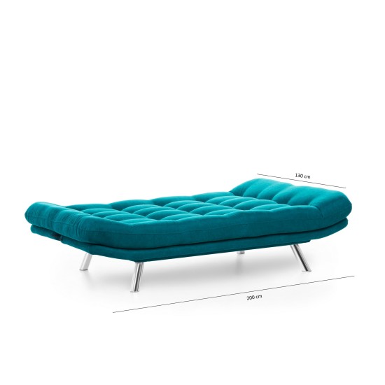 Atelier del Sofa 3-Seat Sofa-Bed Misa Sofabed - Petrol Green Petrol Green