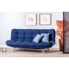 3-Seat Sofa-Bed Misa Sofabed - Navy Blue Navy Blue