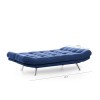 3-Seat Sofa-Bed Misa Sofabed - Navy Blue Navy Blue