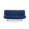 3-Seat Sofa-Bed Misa Sofabed - Navy Blue Navy Blue