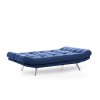 3-Seat Sofa-Bed Misa Sofabed - Navy Blue Navy Blue