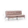 3-Seat Sofa-Bed Martin Sofabed - Mink GR121 Mink