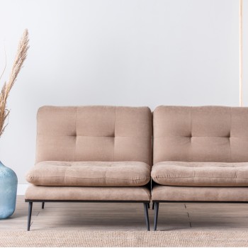 3-Seat Sofa-Bed Martin Sofabed - Mink GR121 Mink