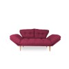 3-Seat Sofa-Bed Nina Daybed - Dark Red GR105 Dark Red