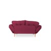 3-Seat Sofa-Bed Nina Daybed - Dark Red GR105 Dark Red