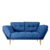 3-Seat Sofa-Bed Nina Daybed - Parliament Blue GR108 Parliament Blue