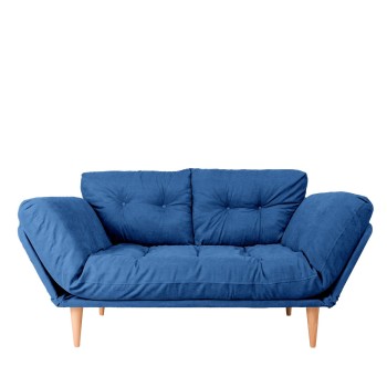 3-Seat Sofa-Bed Nina Daybed - Parliament Blue GR108 Parliament Blue