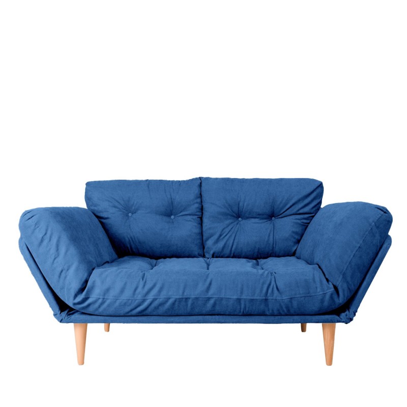 3-Seat Sofa-Bed Nina Daybed - Parliament Blue GR108 Parliament Blue