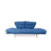 3-Seat Sofa-Bed Nina Daybed - Parliament Blue GR108 Parliament Blue