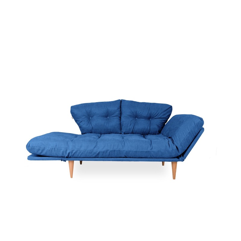 3-Seat Sofa-Bed Nina Daybed - Parliament Blue GR108 Parliament Blue