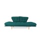 3-Seat Sofa-Bed Nina Daybed - Petrol Green GR124 Petrol Green