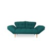 3-Seat Sofa-Bed Nina Daybed - Petrol Green GR124 Petrol Green