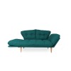 3-Seat Sofa-Bed Nina Daybed - Petrol Green GR124 Petrol Green