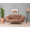 3-Seat Sofa-Bed Nina Daybed - Light Brown GR102 Light Brown