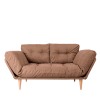 3-Seat Sofa-Bed Nina Daybed - Light Brown GR102 Light Brown